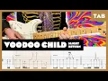 Jimi Hendrix - Voodoo Child (Slight Return) - Guitar Tab | Lesson | Cover | Tutorial