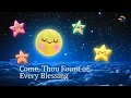 🟡[10 Songs] Christian Lullaby ❤ HOPE Hymn Coll. ♫ Lullabies for Babies to Go to Sleep Relaxing Music