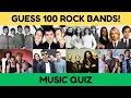 Download Lagu Can You Guess 100 ROCK BANDS? 🎸| 🎶 Music Trivia Quiz Challenge 🎶