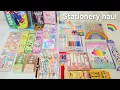 ASMR unboxing cute kawaii stationery items from diecutsmart ✨️💕 lot of new stationery 💗🍓