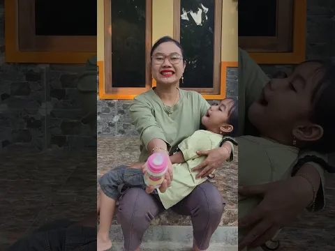 berbagi susu sama kucing #shorts #funny