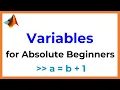 Matlab Tutorial Variables for Absolute Beginners
