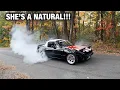 LETTING MY GIRLFRIEND DRIFT MY 400WHP MIATA