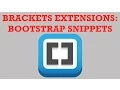 Brackets Extensions - Bootsrap Sarter Template and ACB Bootstrap Snippets