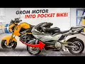 GROM MOTOR In SUPER POCKET BIKE Build Eps 1