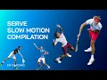 Download Lagu Slow Motion Tennis Serve Compilation | Tennis Serve Technique