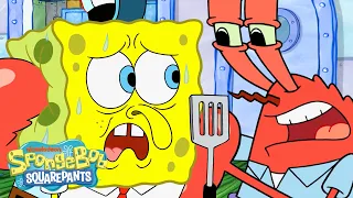 SpongeBob Gets Fired from the Krusty Krab?! 😭 | Full Scene | SpongeBob