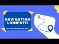 Navigating LionPATH