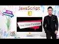 first class function in javascript