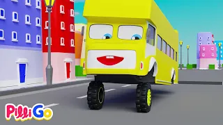 # Baa Baa Black Sheep 🚌 | Baa Baa Bus & Truck Wheels Song | Pilli Go Nursery Rhymes and Kids Song