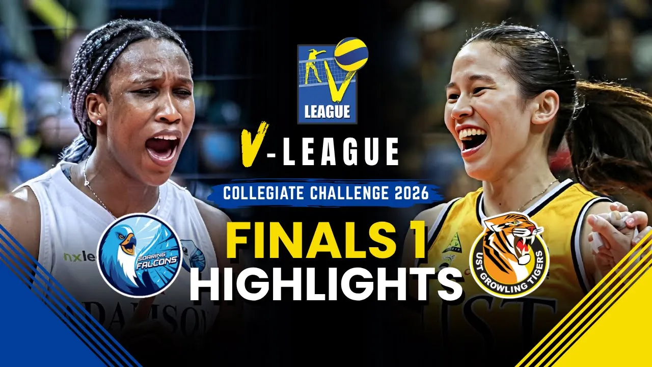 ADAMSON VS. UST FINALS GAME 1 🥇| Full Game Highlights | V-League Collegiate Challenge 2026