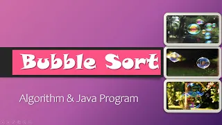 Bubble Sort Technique Explained Bubble Sort Algorithm and Java Program ICSE Syllabus