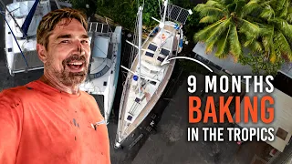 We Left Her for 9 Months… Here’s What We Found 🫣 Sailing Vessel Delos Ep. 511