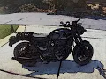 Triumph Bonneville Emblem Blackout