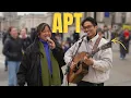 Lagu Filipino Duo SHOCKS the Streets with This Performance! | APT. (ROSÉ ft. Bruno Mars)