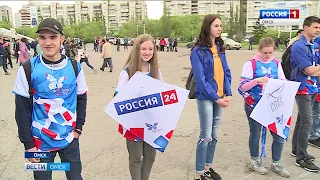 В преддверии перехода страны на цифровое телевидение в небо взмыли воздушные змеи