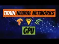 How to train Deep Neural Networks on GPU TensorFlow Nvidia Cuda