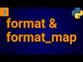 Python format and format - map