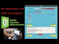 PyQt5 GUI with Python3 7 or 3 8
