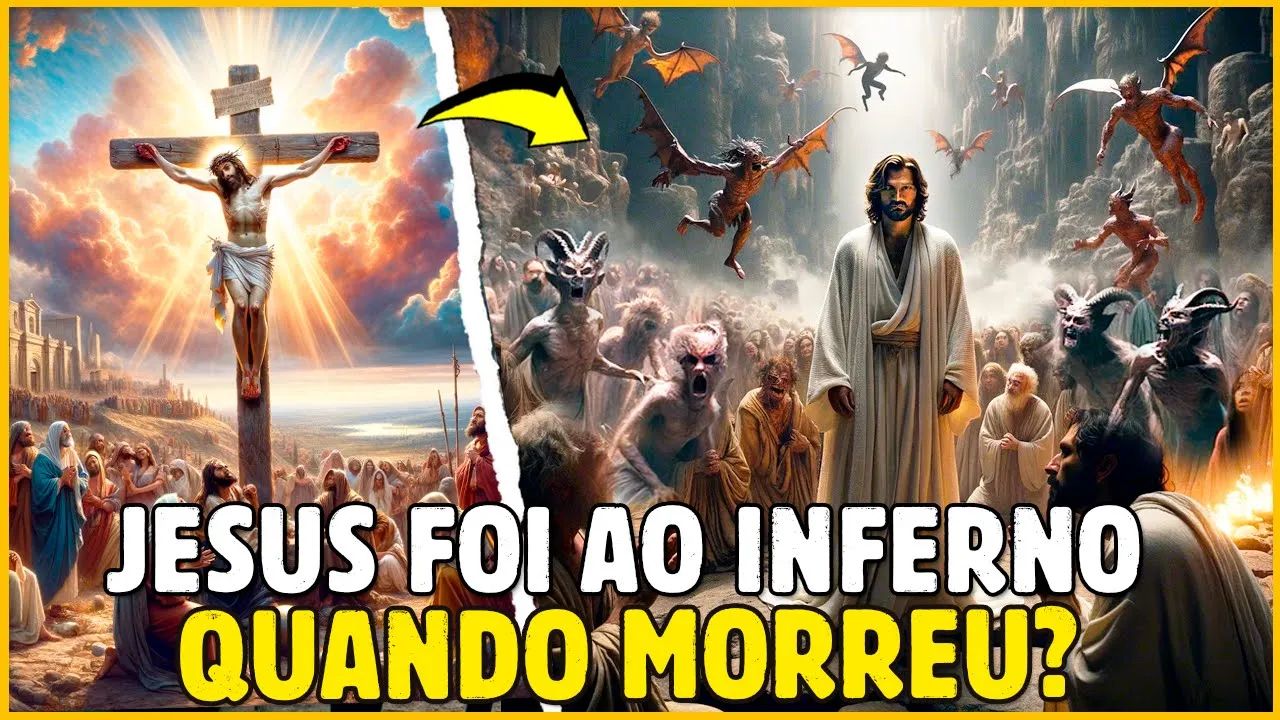 Para onde JESUS foi três dias entre sua morte e ressurreição?