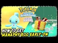 How to Get Mythical Manaphy Egg in Pokemon Brilliant Diamond Shining Pearl Mystery Gift Reward