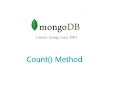 Count Method MongoDB