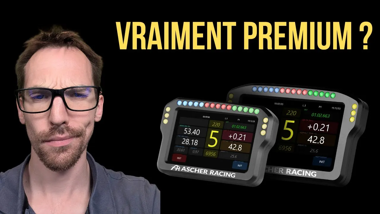 Ascher Racing Dashboard 5” : le meilleur dashboard clé en main ? (Test & avis)