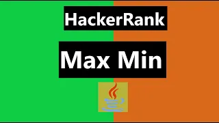 Max Min Hackerrank Solution - java 8 Interview Preparation Kit Greedy Algorithms