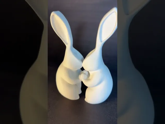 Loving Rabbits Vase - Valentines 2025  video thumbnail