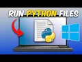 How to Run a Python File py in Windows Step By Step