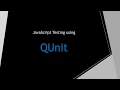 QUnit Demo