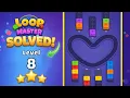 Loop Master Color Jam Sort - Level 8 Walkthrough Relaxing Puzzle Solution