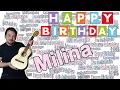 Lagu 🎉 Happy Birthday Milina - Das Geburtstagslied für Milina 🎉