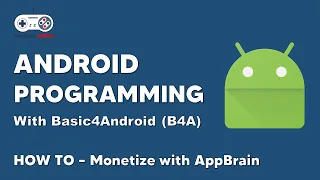 B4A Android Tutorial Monetize App Using AppBrain Basic4Android