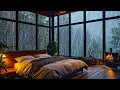 Rain Sounds for Sleeping No Ads - Heavy Rain and Intense Thunder for Deep Sleep, Energy Restoration