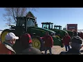 John Deere 7630 7730 and 8220 Tractors Sold Yesterday on Minnesota Farm Auction