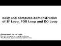 The demonstration of If For and Do Loop Mathematica tutorials-06