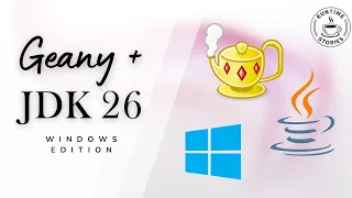 How to Install Java JDK and Geany IDE on Windows