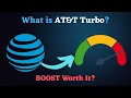 What is AT T Turbo Boost Mobile Data Speed in 1 Tap
