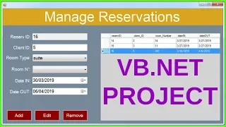 VB Net Project Tutorial for Beginners - Full VB Net Programming Project Course WITH SOURCE CODE