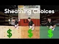 Framing OSB vs PLYWOOD vs ZIP vs ZIP-R - Sheathing Options COSTS