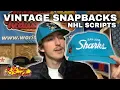 Sports Specialties NHL Script Collection RARE Vintage Snapbacks