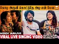 Download Lagu Kodi Aruvi Kottuthe 😍 Pradeep Kumar \u0026 Nithyasree's Live Singing Video- Mehandi Circus | Sean Roldan