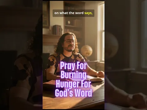 Pray For Burning Hunger For God's Word  v3990r