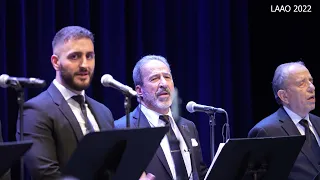 حفل اوركسترا عرب لوس انجلوس Nov20th2022 فقرة غناء جماعي موشحات 