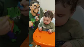 دينيز اتنكر وسرق أكلات زكزوك بابا كشفو باخر لحظة 