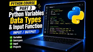 Python for Beginners Variables Data Types Input Function