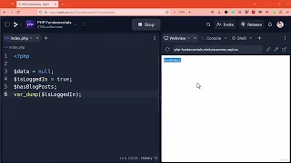 13 Boolean Data Type in PHP Explained PHP Full Course