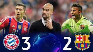 Full Summary Barcelona 2 3 Bayern Munich Crazy Match Champions League 2015 FHD 