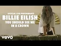 Download Lagu Billie Eilish - you should see me in a crown (Official Live Performance) | Vevo LIFT